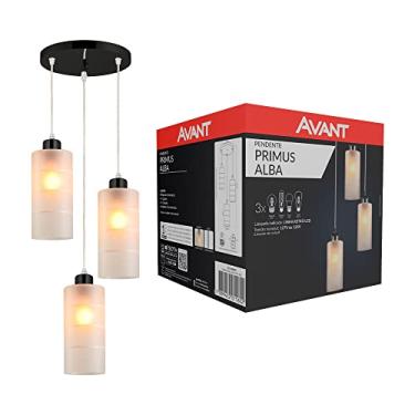 Imagem de AVANT 271040002 Pendente, Primus, Alba, Vfo, Pf, 3 X E27