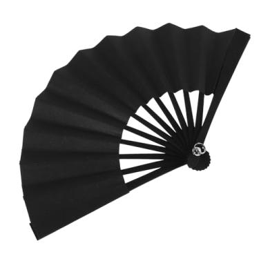 Imagem de HEALLILY Mini ventilador dobrável portátil pequeno para ventilador de mão dobrável para decoração de bonecas, fotografia, adereço, artesanato, ventilador portátil para festas e eventos