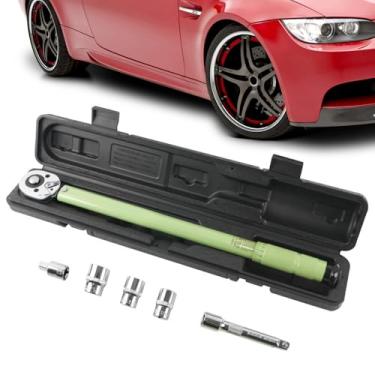 Imagem de Rrlihjgu Chave de Torque 1/2 Polegada Grande - Drive Click Chave de Torque 25,4 mm | Equipamento para Troca de Óleo e Manutenção de Veículos com Precisão de Liga