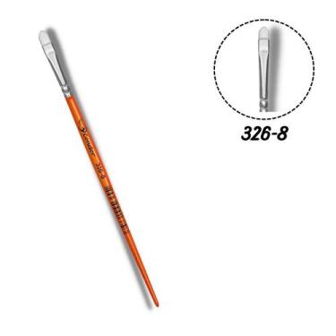 Imagem de Pincel Condor 326-08 Língua de Gato Sintético Cabo Curto