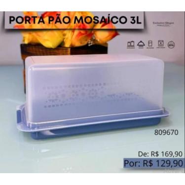 Imagem de Porta Pão Mosaico 3L - Tupperware