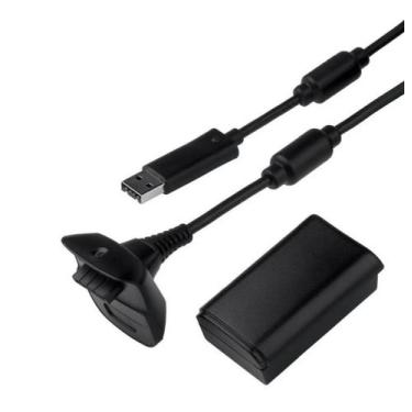Imagem de Bateria Recarregável compatível p/ Controle X BOX 360 - FY