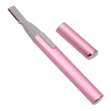 Imagem de Depilador Portátil Facial E Íntimo Unissex Design Ultra Fino Rosa - LU