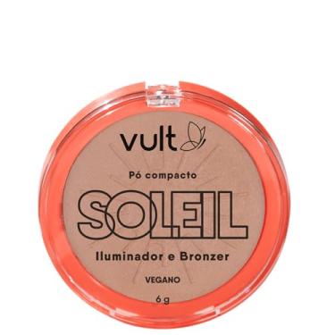 Imagem de Vult Iluminador e Bronzer Soleil Pó Compacto 6g