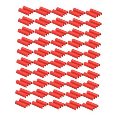 Imagem de predolo Capa protetora para cortador de azulejos manual com 100 peças, acessórios essenciais, de proteção, peças para sala de treinamento, dormitório, Vermelho