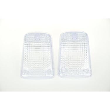 Imagem de Lente indicadora de seta de motocicleta transparente para Suzuki 96-00 BANDIT; 89-98 GSXR600; 89-98 GSXR750; 89-98 GSXR1000; 88-97 Katana