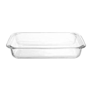 Imagem de Travessa Assadeira Vidro Refratário Originale 2,2L Hauskraft, Transpar