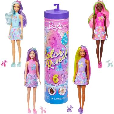 Imagem de Barbie Color Reveal surpresa animais com baloes MATTEL