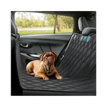 Imagem de Capa Pet Protetor Banco Traseiro + Luva Tira Pelo Cão