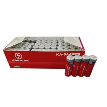 Imagem de Pilhas Pequena Caixa Com 60 Pilhas Pequena AA 1.5V KA-5AA Potência Confiável Por Muito Mais Tempo