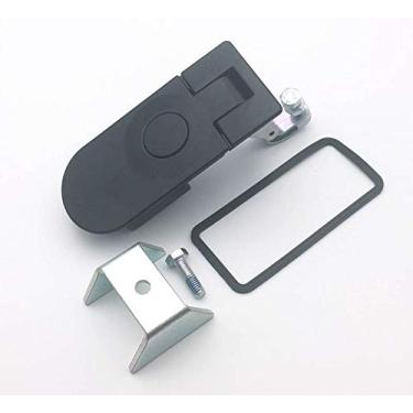 Imagem de Trava de gatilho de trava de compartimento para trailer, trava de compressão sem trava, substitui alavanca selada C5-11-35, suporte em U, faixa de aderência ajustável: 29-45 mm (29-45 mm) (sem trava