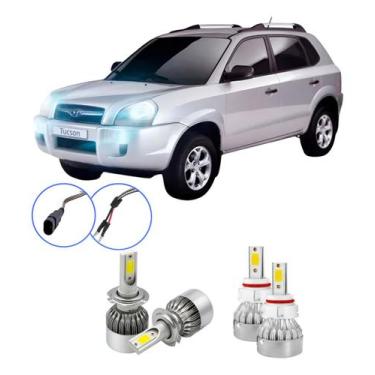 Imagem de Lâmpada Led Tucson 2009 - 2017 H4 H27 V10 - Efeito Xênon