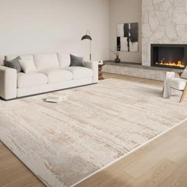 Imagem de Tapetes minimalistas para sala de estar, decoração leve e luxuosa para quarto, tapete macio e macio para área grande, para vestiário (200x250 cm/N)