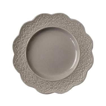 Imagem de Prato de serviço prato de cerâmica pratos domésticos utensílios de mesa em relevo café da manhã almoço jantar chá da tarde bife doméstico cozinha comercial restaurante pratos pratos (tamanho: 006)