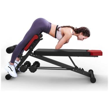 Imagem de Banco Multiuso para Treino Corpo Inteiro em Casa, FF FINER FORM, Preto