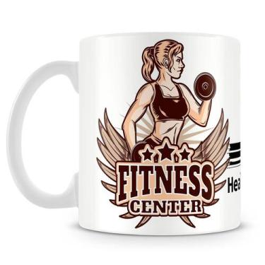Imagem de Caneca Fitness Personalizada - Modelo 4 - 325ml - Amo Canecas