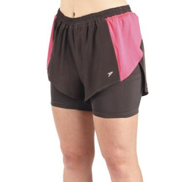 Imagem de Short Runner com Bermuda Interna Bpm 03019 - Poker, Ch, Ro, M