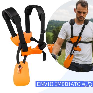 Imagem de Colete Cinto Para Roçadeiras Husqvarna Stihl Laranja