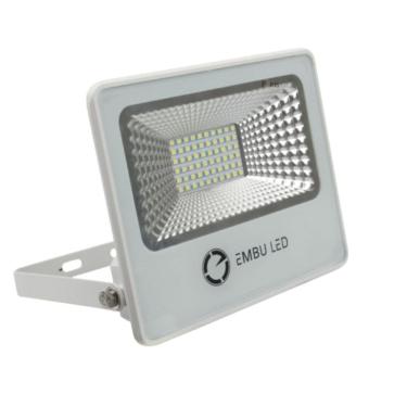 Imagem de Refletor LED 20W 6000K Slim IP66 Branco Linha Pro Embu Led