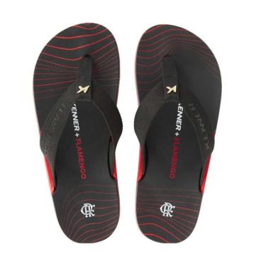 Imagem de Sandalia Kenner Collab Flamengo NK6 - Ptoverm