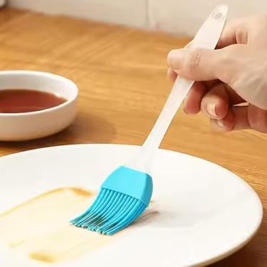 Imagem de Escova de silicone removível – Aplicador de óleo resistente ao calor para assar