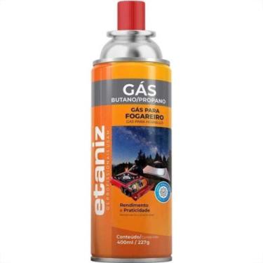 Imagem de Gas Butano/Propano Etaniz Para Fogareiro 400Ml/227G