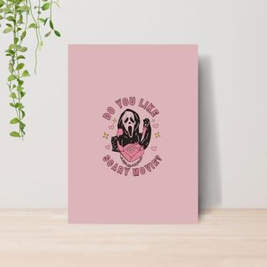 Imagem de Genérico, Quadro Ghost Face Panico Terror A4 | Placa MDF 11