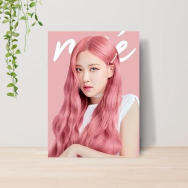 Imagem de Genérico, Quadro Black Pink Kpop A4 | Placa MDF 08
