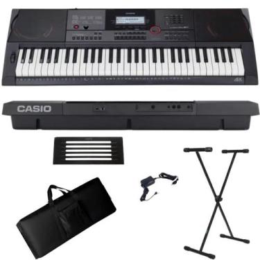 Imagem de Teclado Arranjador Casio CT-X3000 61 Teclas + Suporte + Capa