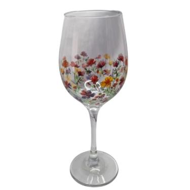 Imagem de Taça de Vidro Grande 490ml Vinho Água Floral