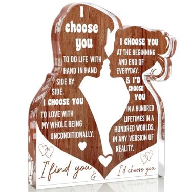 Imagem de LuoHere Presentes De Eu Te Amo Para Ela, Ele, Esposa, Marido, Namorado, Namorada, Romântico, Aniversário, Dia Dos Namorados, Ideias Natal, Ela - Casais, Casamento, Mulheres, Homens, Decoração Mesa,