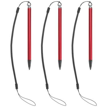 Imagem de Lurrose Caneta Stylus para Tela Sensível Ao Toque: Caneta para Tela Sensível Ao Toque - Stylus Universal Com Corda Espiral para Desenho, Esboço E Anotações