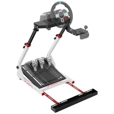 Imagem de Sim Racing Wheel Stand Simulator Cockpit Wheel Stand Racing Steering Shifter Mount Fit for Logitech G25, G27, G29, G920 Racing Simulator Cockpit Video Game Accessories, Shifter Wheel Pedals NOT