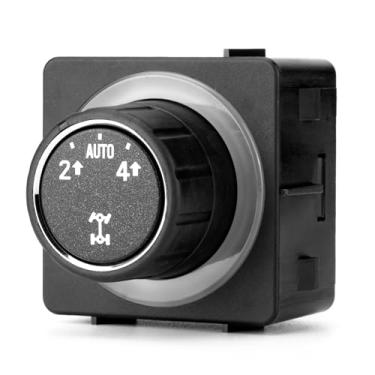 Imagem de Interruptor 4x4 4WD para Chevy Silverado 1500 2014-2016, 2015-2020 Suburban Tahoe, 2017-2020 GMC Yukon XL, controle de botão seletor de caixa de transferência de tração nas 4 rodas 22752188 23228428