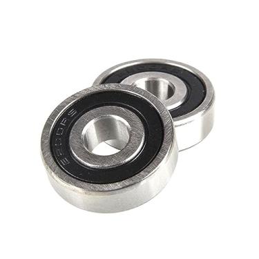 Imagem de Rolamento de esferas profundo em miniatura 6200ZZ 6200-2RS 10 * 30 * 9 mm com resistência à corrosão e rolamento (10 peças)