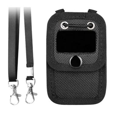 Imagem de Ysyqkn Estojo de Armazenamento para Gravador de Policial, Bolsa de Armazenamento com Alça de Pescoço Ajustável, Estojo Protetor Compacto E Portátil, S 9.5cmx6.5cmx2.8cm