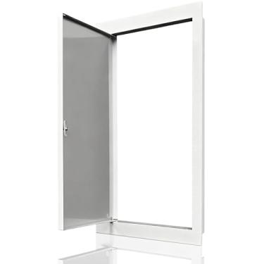 Imagem de awagas Painel de acesso para drywall, porta do sótão, painel de acesso ao teto para drywall