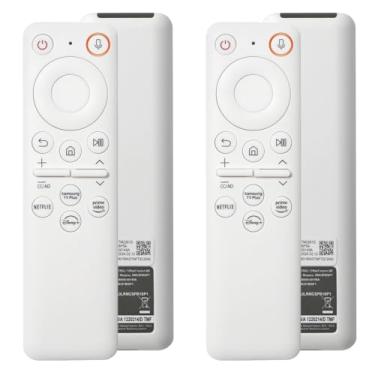 Imagem de Pacote com 2 BP59-00149A TM2261S Projetor Freestyle Substituição Controle Remoto Inteligente por Voz Compatível com Samsung The Freestyle SP-LFF3CLA/SP-LSP38LA/SPLFF3CLA/SP-LSP3BLAXZA