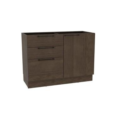 Imagem de Balcão De Cozinha Amsterdam Ph 3135 C- 1 Porta 3 Gavetas E Divisor De Talheres S- Tampo 120cm Avela - Herval