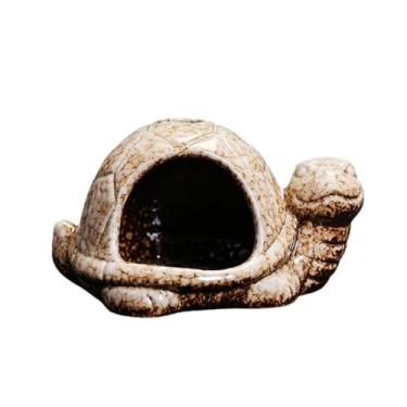 Imagem de Suporte de incenso de cerâmica multicolorido em forma de tartaruga, sálvia, lascas de madeira, aromaterapia de cones e varas, decoração de casa