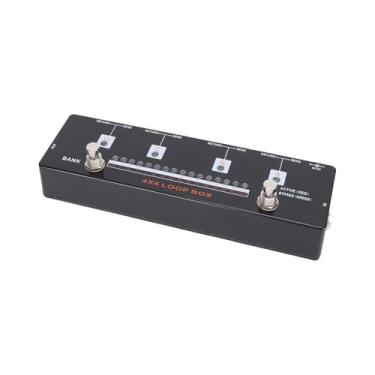Imagem de SUNGOOYUE Pedal de Efeitos de Guitarra, 16 Predefinições Programáveis, True Bypass, Display Led, Interruptor de Banco, Interruptor de Loop de Efeitos para Guitarra Elétrica