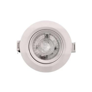 Imagem de Spot Led Redondo Embutir 5w 6500k 400lm Branco Cristallux