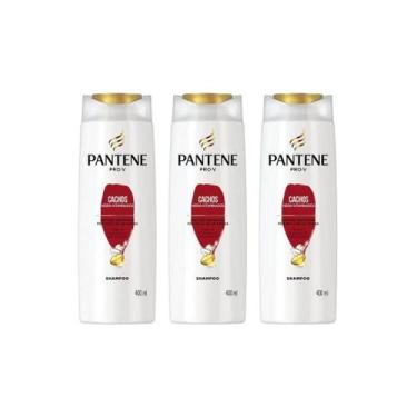 Imagem de Kit Pantene Cachos Hidra-Vitaminados 3Un Shampoo 400Ml