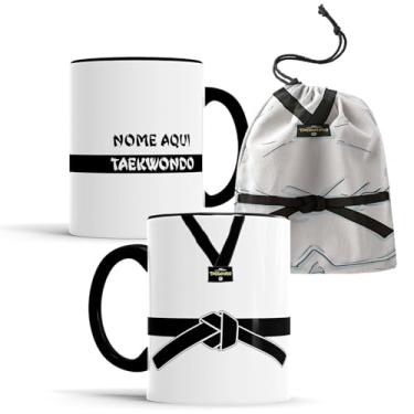 Imagem de Caneca Taekwondo Faixa Preta (COM NO)
