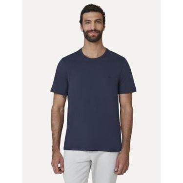 Imagem de Camiseta Dudalina Regular Essential Icon Azul Marinho-Masculino