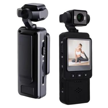 Imagem de VBESTLIFE Câmera Corporal HD 1080P, Mini Câmera de Bolso de Vídeo e áudio Com Rotação de 360 ​​° para Esportes Ao Ar Livre, Bicicleta, Viagens, Civis Pessoais