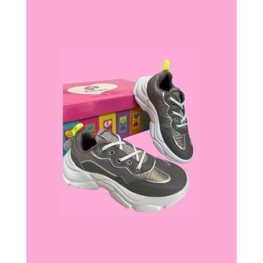 Imagem de TENIS PAMPILI 575 WINNIE CINZA ASFALTO SINT-Feminino