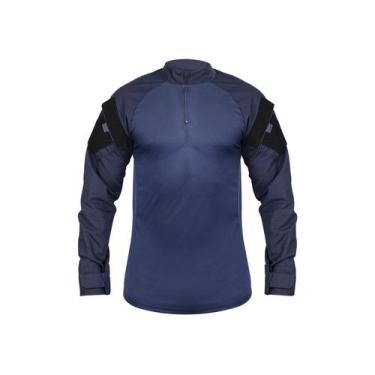 Imagem de Camisa Combat Shirt Safo - Safo Militar, Azul, Gcm, EXG