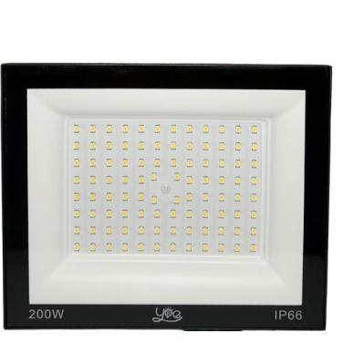 Imagem de Refletor led 200w - branco frio - bivolt -  resistente à água - YOE