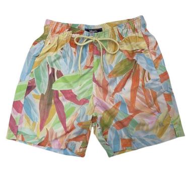 Imagem de Short Mash Estampado Folhagem Masculino 615.14-Masculino